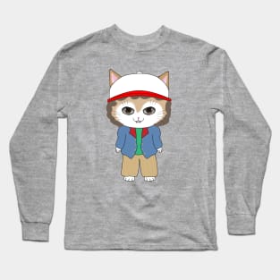 Stranger Things - Cat Dustin Henderson Long Sleeve T-Shirt